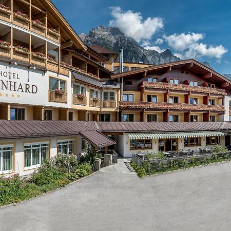 Hotel Leonhard Leogang Exterior foto
